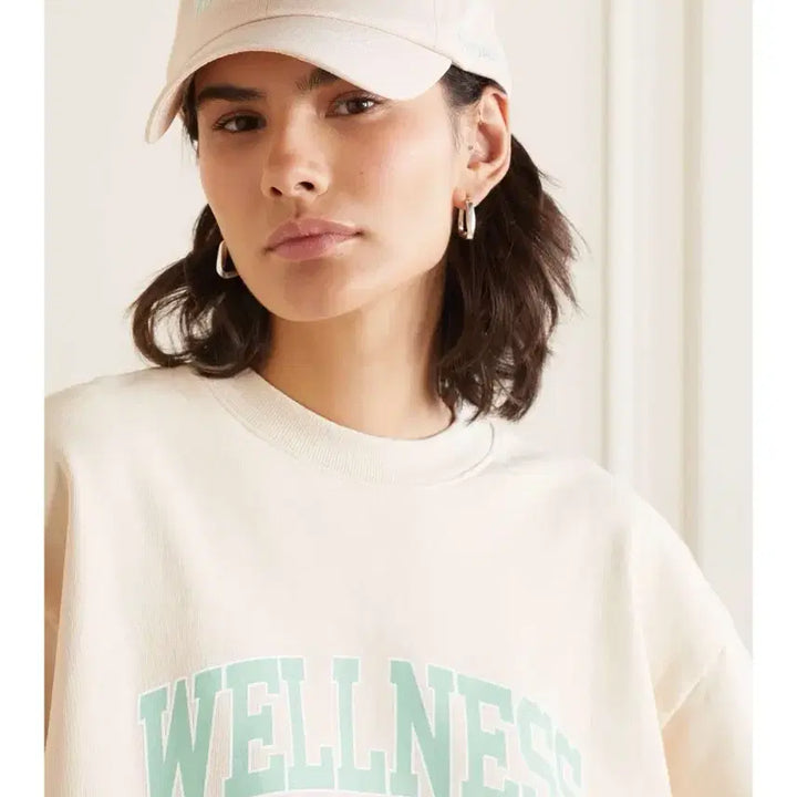 [SOLD OUT] 스포티앤리치 웰니스 아이비 볼캡 크림