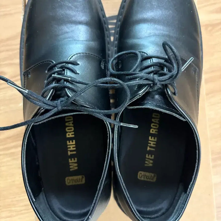 [BUNJANG] Withered Road Black Derby Shoes / 위더로드 블랙 더비 슈즈
