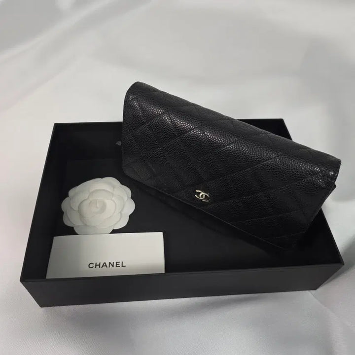 [BUNJANG] Chanel Classic WOC Caviar Black Silver Hardware / 샤넬 클래식 woc 케비어 블랙 은장