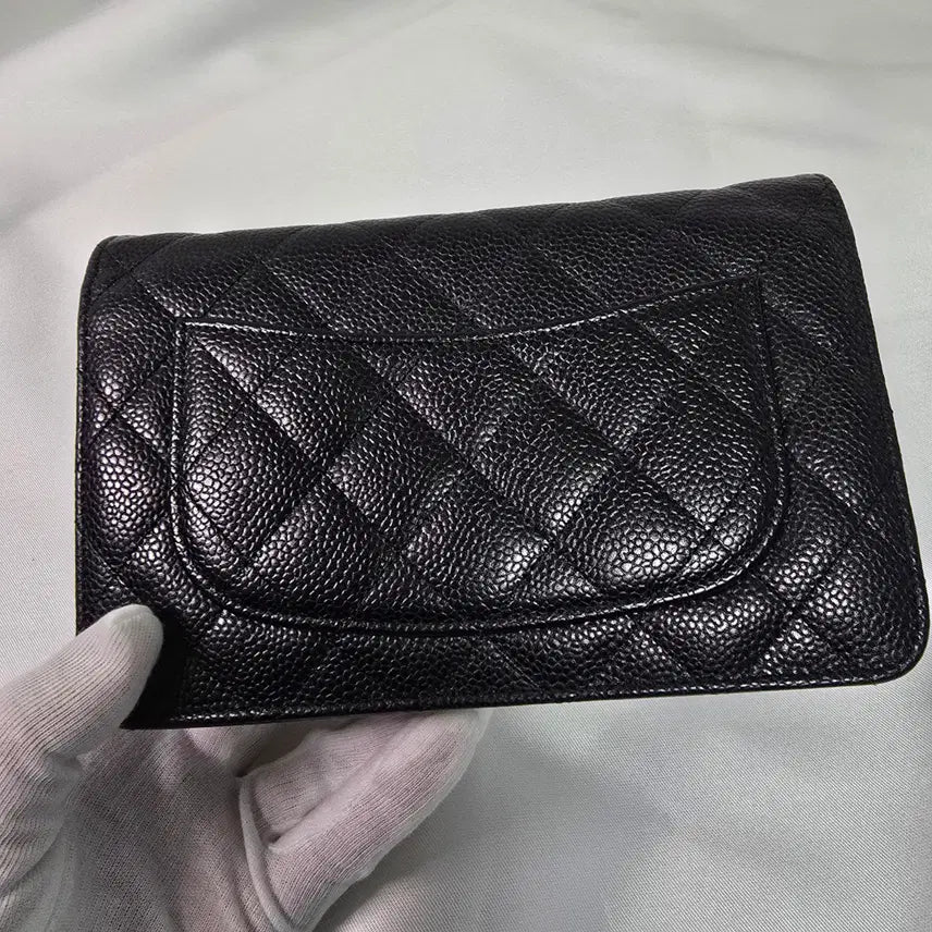 [BUNJANG] Chanel Classic WOC Caviar Black Silver Hardware / 샤넬 클래식 woc 케비어 블랙 은장