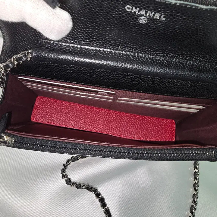 [BUNJANG] Chanel Classic WOC Caviar Black Silver Hardware / 샤넬 클래식 woc 케비어 블랙 은장