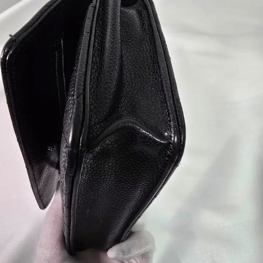 [BUNJANG] Chanel Classic WOC Caviar Black Silver Hardware / 샤넬 클래식 woc 케비어 블랙 은장