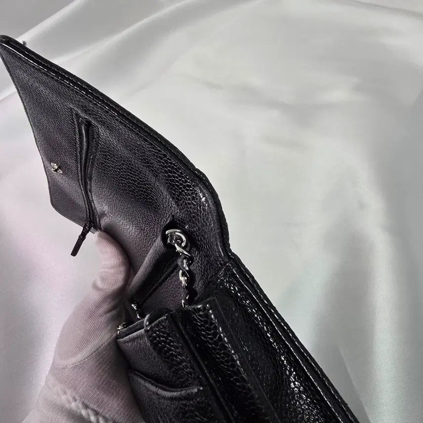 [BUNJANG] Chanel Classic WOC Caviar Black Silver Hardware / 샤넬 클래식 woc 케비어 블랙 은장