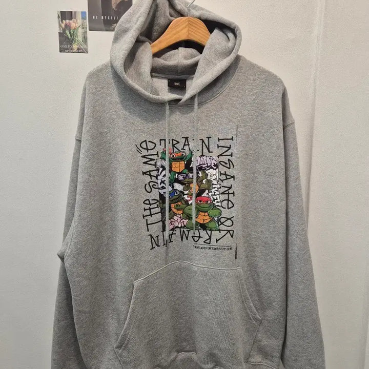 [BUNJANG] Brownbreath x Teenage Mutant Ninja Turtles Collaboration Hoodie XL / 브라운브레스와 닌자 거북이 콜라보 후드티  XL