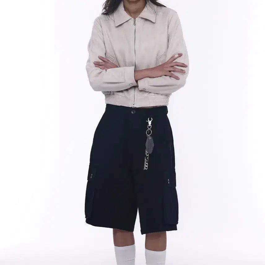 [BUNJANG] Place Studio Suede Blouson Jacket / 플레이스 스튜디오 스웨이드 블루종 자켓