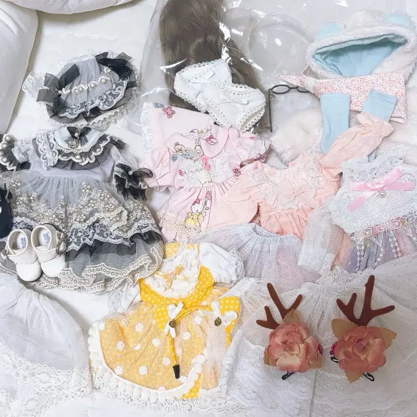 [BUNJANG] Chicabi Dorothy USD Normal Ball Jointed Doll Outfit Bundle / 무배/급처)치카비 도로시 USD 노멀 구체관절인형 구관 옷 일괄 양도