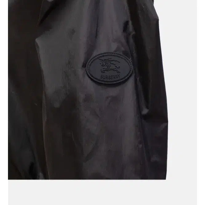 [BUNJANG] Burberry Women's Check Panel Windbreaker Black XS / 새상품)버버리 바람막이 여성 체크배색(롱) 윈드브레이커 블랙 XS(44)