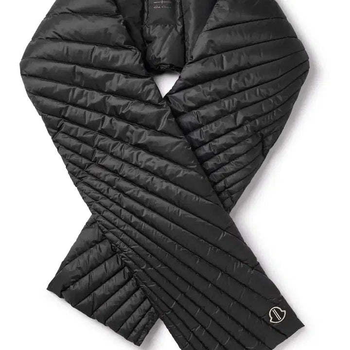 [BUNJANG] Rick Owens Moncler Radiance Padded Muffler / 릭오웬스 몽클레어 레디언스 패딩 머플러