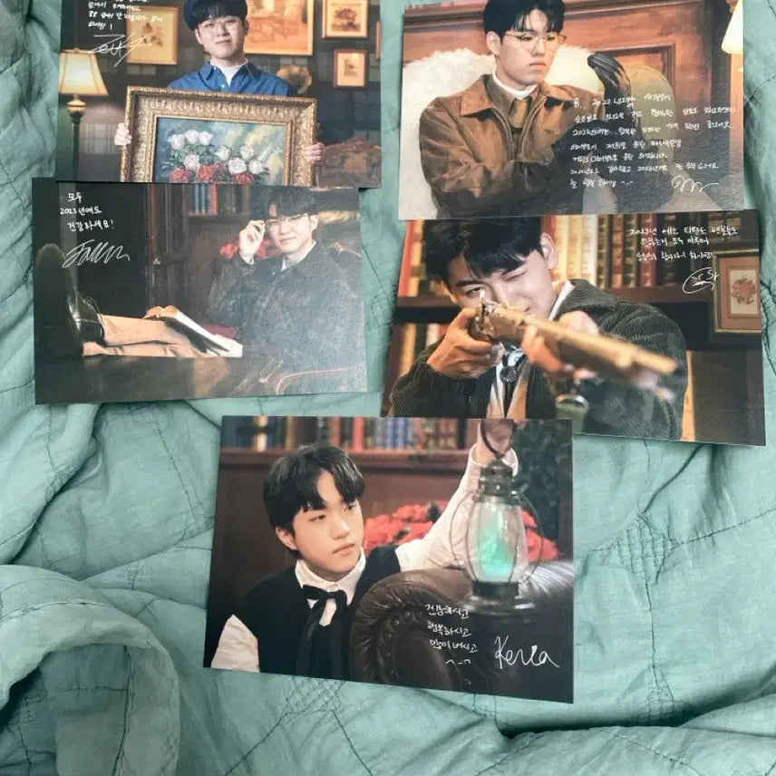 [BUNJANG] T1 2023 Season's Greetings Postcard Set / 티원 23 시그 엽서굿즈 페이커 케리아 오너 구마유시 제우스