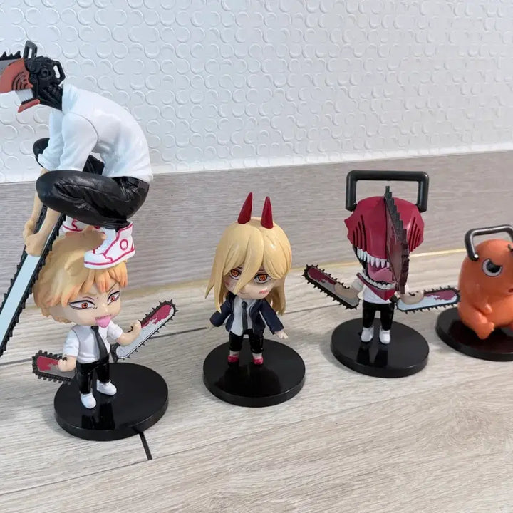 [BUNJANG] Chainsaw Man Character Figure Set / 체인소맨 캐릭터 피규어 세트