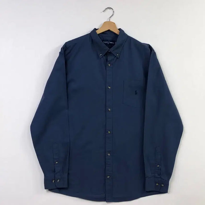[BUNJANG] Polo Oxford Solid Shirt / 105 폴로 옥스포드 솔리드 셔츠