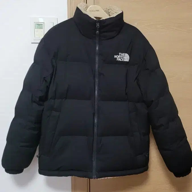 [BUNJANG] The North Face Fleece Down Padded Jacket (100) Black / 노스페이스 양털 다운패딩  (100) 블랙