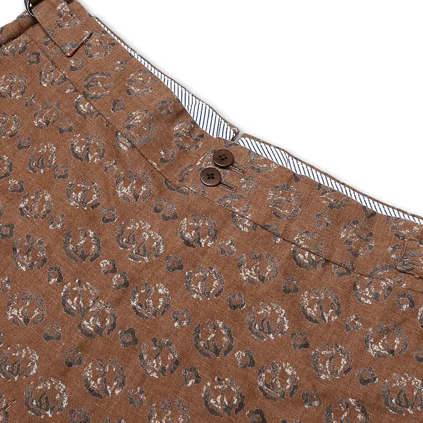 [BUNJANG] Camoshita Cotton Linen Classic Casual Shorts / 카모시타 [Camoshita] 코튼 린넨 유니크 클래식 캐주얼 숏팬츠