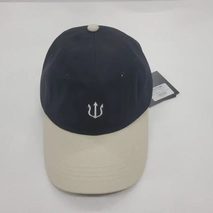 [BUNJANG] Verutum Ball Cap - Black/Beige / 베루툼 볼캡 모자 검정/베이지