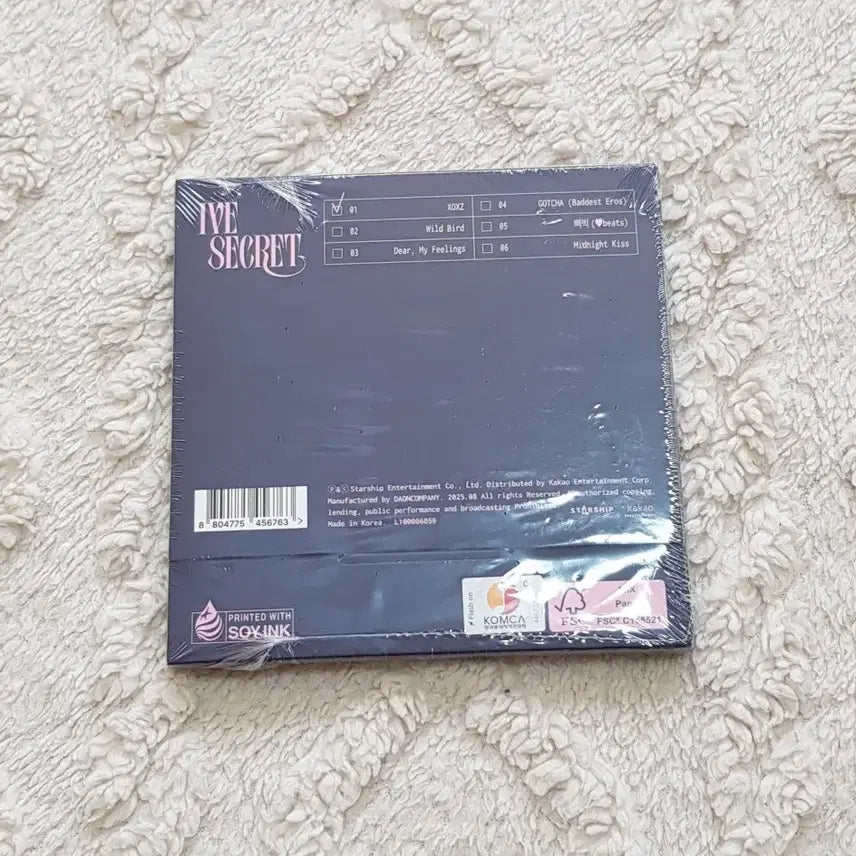 [BUNJANG] IVE IVE SECRET Digipack Album / 아이브 - 미니 4집 IVE SECRET 시크릿 (Digipack Ver