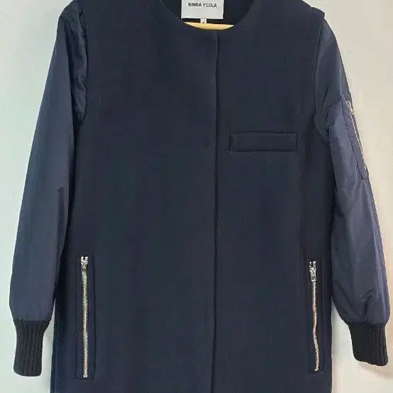 [BUNJANG] Bimba y Lola Women's Bomber Coat (M) / 빔바이롤라 여성점퍼형 코트(m) 거의안입음