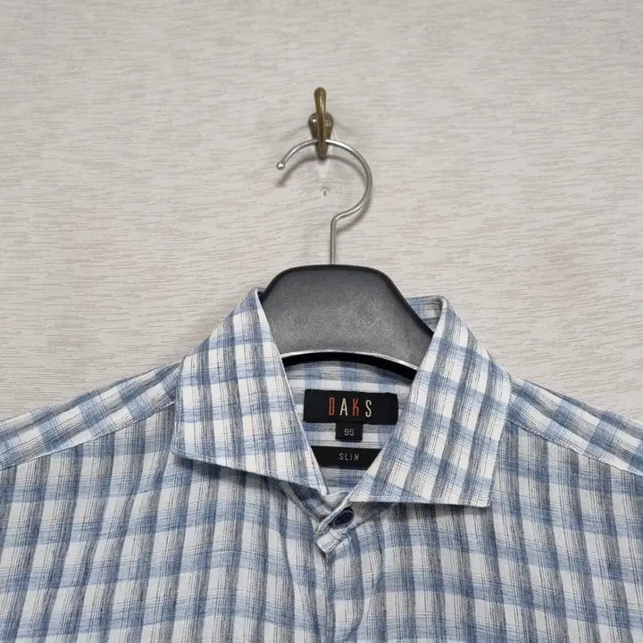 [BUNJANG] Daks Linen Check Shirt Men&