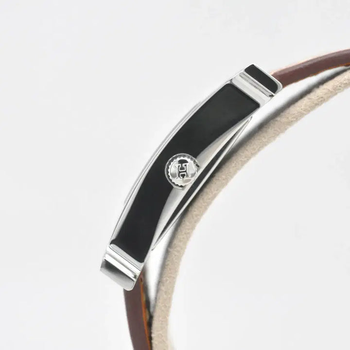 [BUNJANG] Hermès H Hour PM Women's Wristwatch / <세일>에르메스 H아워 은장 중고명품 손목시계 여성용 PM사이즈 가죽시계