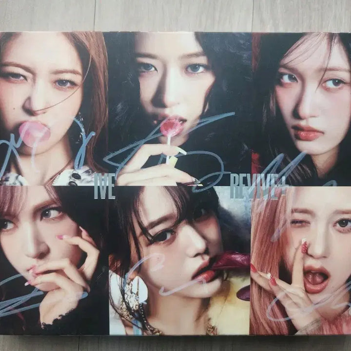 [BUNJANG] IVE Signed Album / 아이브 IVE 리바이브 친필 사인 비매 + 2026 시즌 그리팅