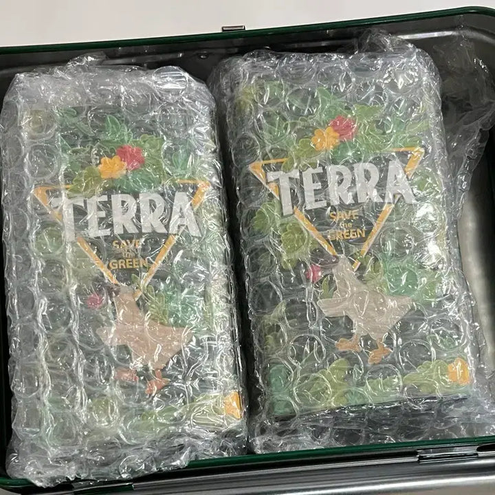 [BUNJANG] Dodosae Kim Sunwoo Terra Collaboration Set / 도도새 김선우 테라 콜라보 틴케이스와 컵2개 세트