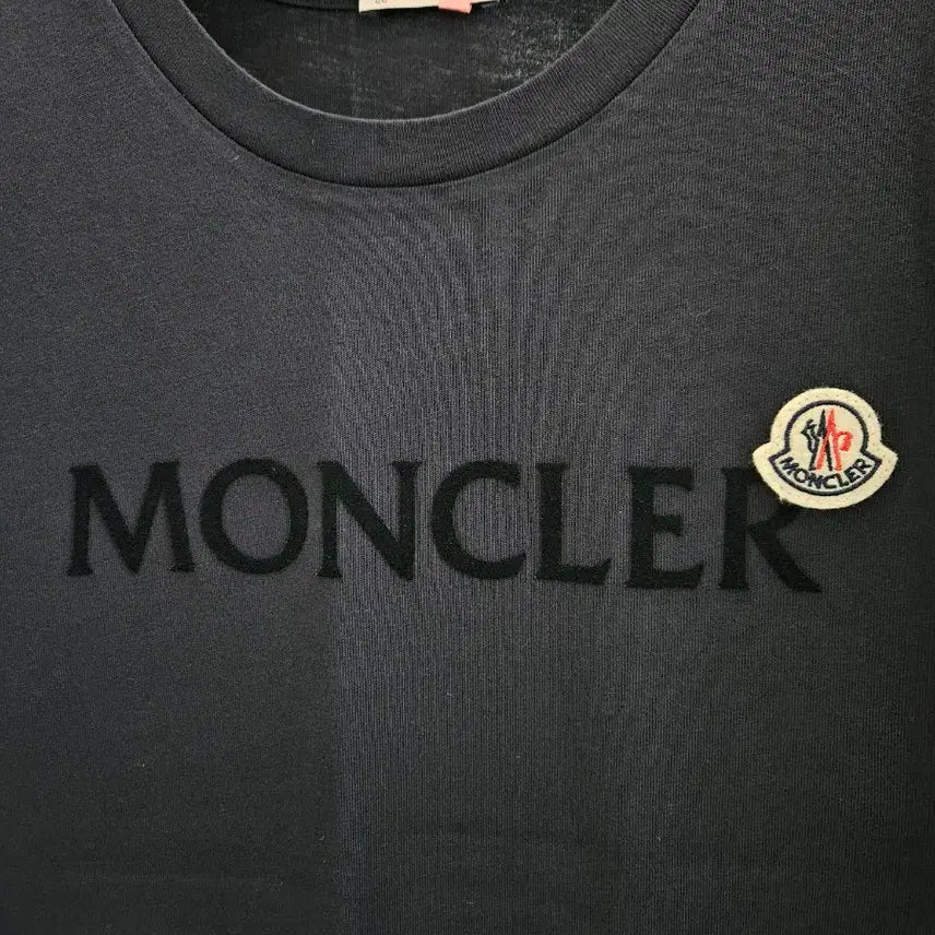 [BUNJANG] Moncler Logo T-shirt Navy / [정품/새상품급/신형/XXL] 몽클레어 로고 반팔티셔츠 네이비 면티