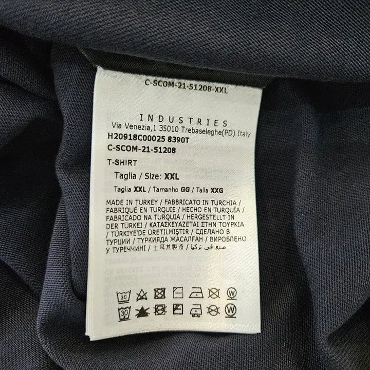 [BUNJANG] Moncler Logo T-shirt Navy / [정품/새상품급/신형/XXL] 몽클레어 로고 반팔티셔츠 네이비 면티