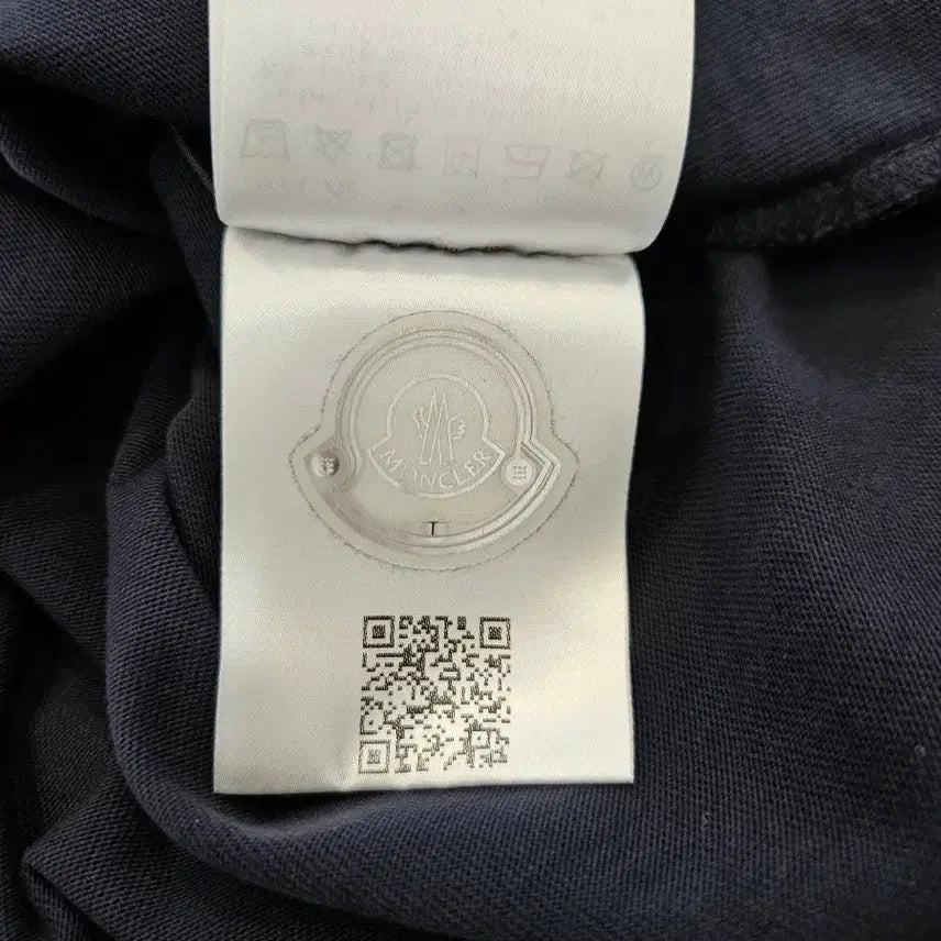 [BUNJANG] Moncler Logo T-shirt Navy / [정품/새상품급/신형/XXL] 몽클레어 로고 반팔티셔츠 네이비 면티