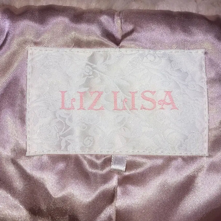 [BUNJANG] Lizlisa Ribbon Fur Padding Baby Pink / 대대장 리즈리사 아방핏 히메갸루 베이비핑크 리본 퍼 패딩 러블리 핀터