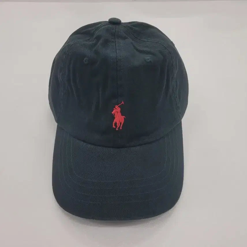 [BUNJANG] Polo Ralph Lauren Black Cotton Cap / 폴로 랄프로렌 볼캡 모자 블랙