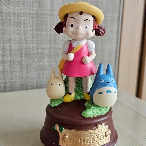 [BUNJANG] Ghibli Mei Totoro Figure Music Box / 토토로 메이 피규어 오르골