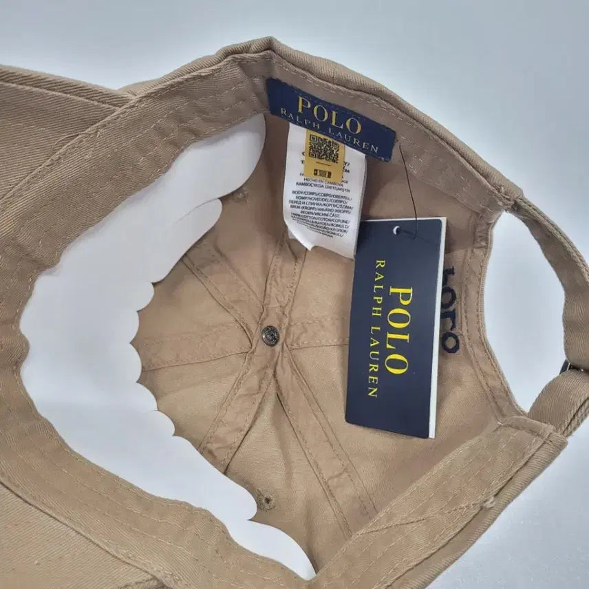 [BUNJANG] Polo Ralph Lauren Beige Ball Cap / 폴로 랄프로렌 볼캡 모자 베이지