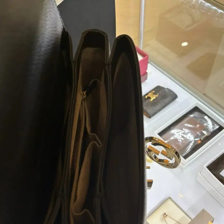 [BUNJANG] Gucci GG Interlocking Top Handle Chain Shoulder Bag / [정품] 구찌 GG 인터로킹 탑 핸들 체인 숄더백 블랙