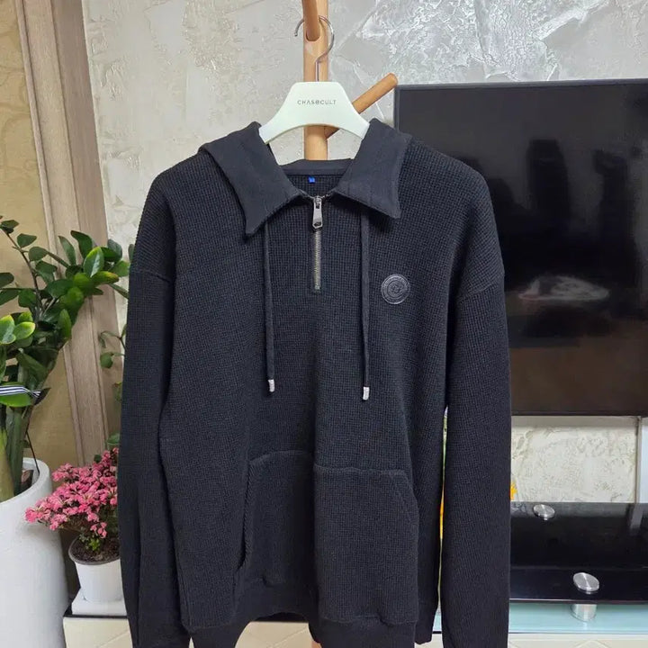 [BUNJANG] ADER Error Spheric Logo Hoodie Black A2 / 아더에러 스페릭 로고 후드 블랙 A2사이즈