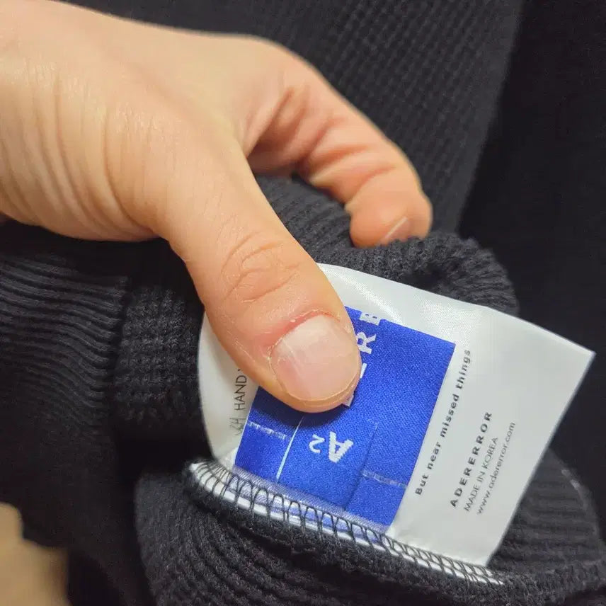 [BUNJANG] ADER Error Spheric Logo Hoodie Black A2 / 아더에러 스페릭 로고 후드 블랙 A2사이즈