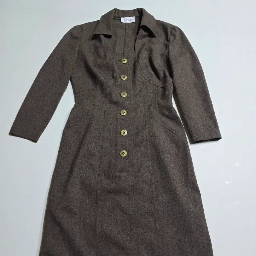 [BUNJANG] Dior Mademoiselle Wool Dress / 디올 마드모아젤 울 원피스 55~정핏66급처