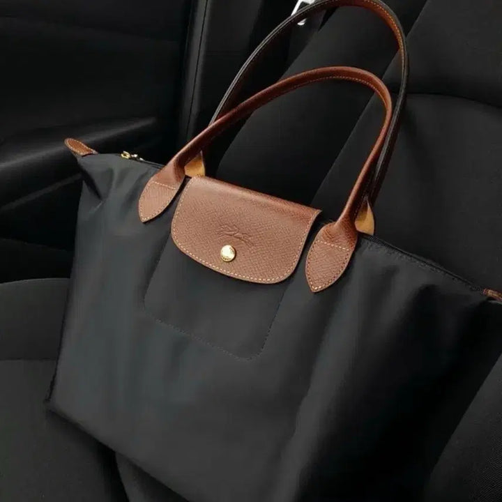 [BUNJANG] Longchamp Le Pliage Original Tote Bag M Black / 롱샴 르 플리아쥬 오리지널 토트백 M 블랙