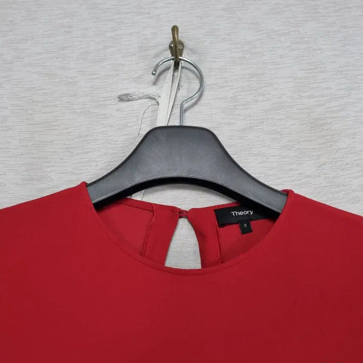 [BUNJANG] Theory Midi Dress Red Frill Sleeve Women&