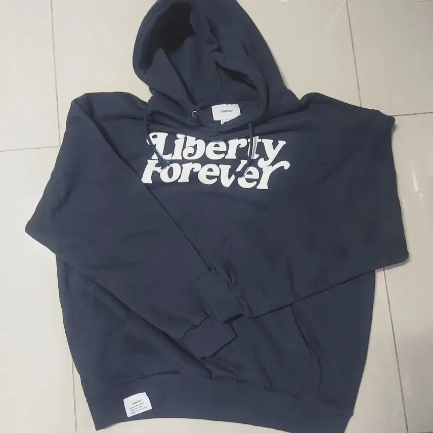 [BUNJANG] Liberate Liberty Forever Navy Hoodie S / 리베라 리버티 포에버 네이비 후드티 S