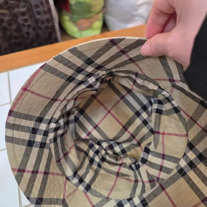 [BUNJANG] Burberry Bucket Hat Beige / 버버리 정품 모자