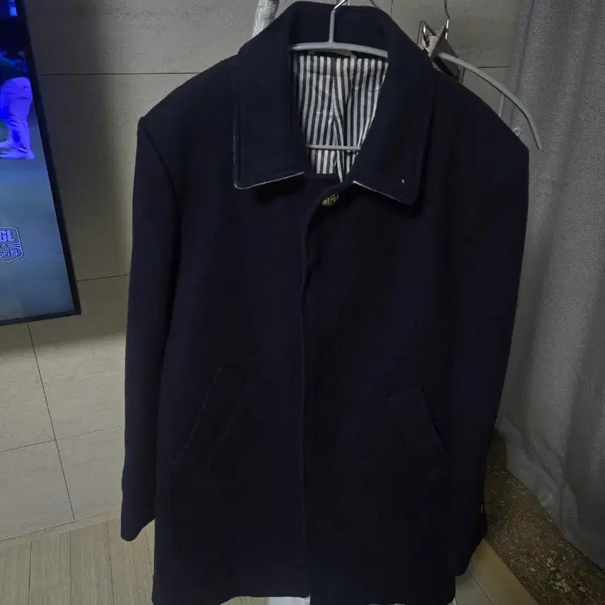 [BUNJANG] Thom Browne Navy Single Coat / 톰브라운 네이비 싱글 코트(95~100)