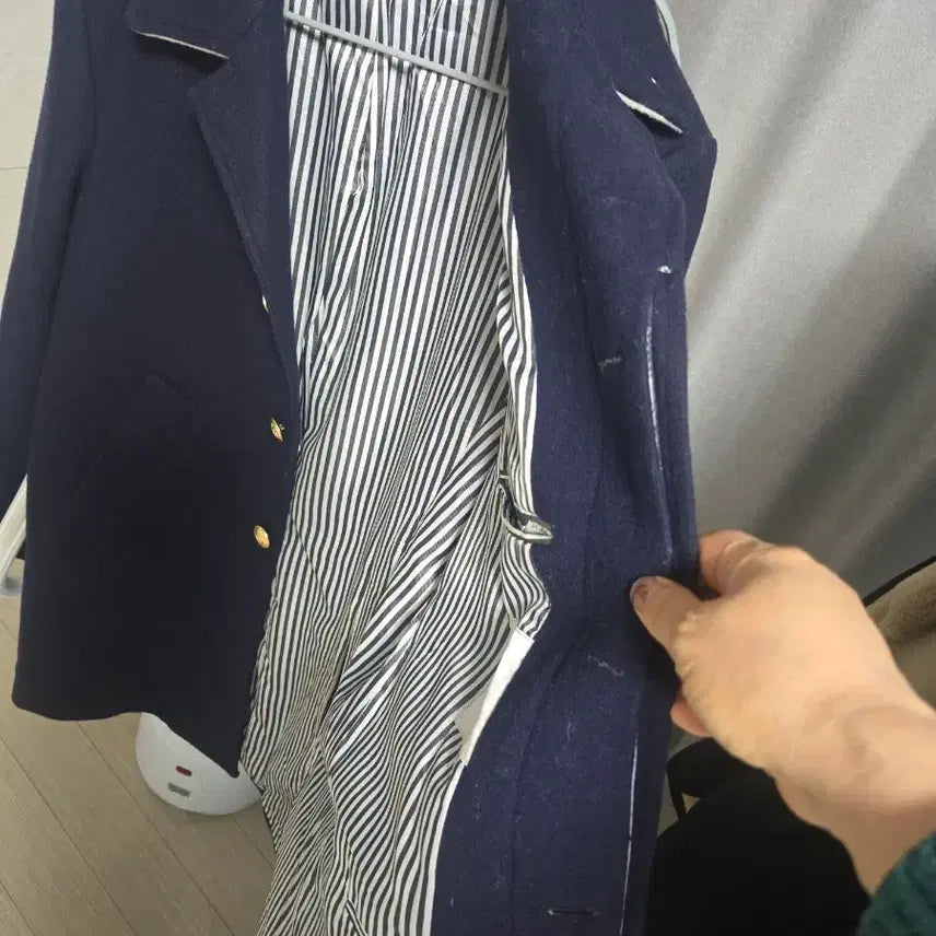 [BUNJANG] Thom Browne Navy Single Coat / 톰브라운 네이비 싱글 코트(95~100)