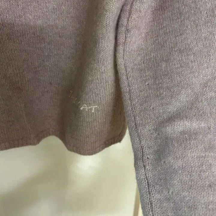 [BUNJANG] Tannat Violet Round Neck Raccoon Wool Cardigan / 타낫tannat바이올렛 라운드넥 라쿤울가디건