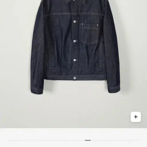 [BUNJANG] In The Raw Hard Twist Denim Jacket Indigo / [1] 인더로우 하드트위스트 데님 자켓 인디고