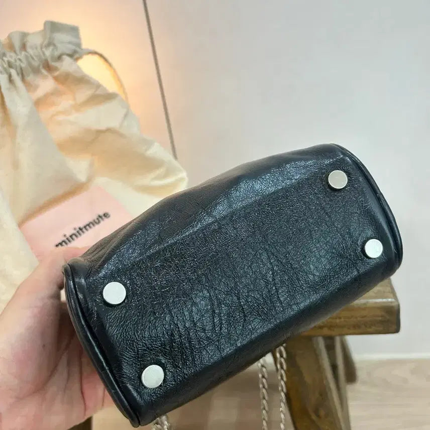 [BUNJANG] Minitmute Brett Mini Black Bag / 미닛뮤트 브렛미니 블랙