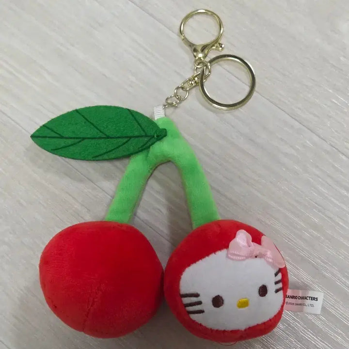 [BUNJANG] Sanrio Hello Kitty Cherry Keychain / [덤] [새상품] 키티 앵두 체리 키링 산리오