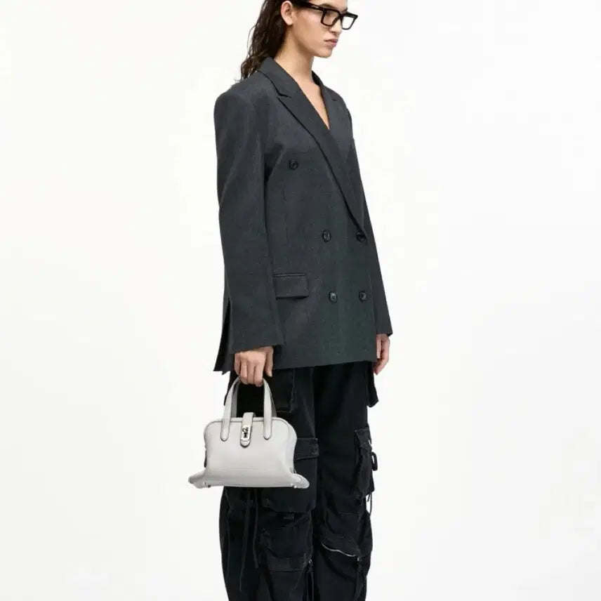 [BUNJANG] Vunque Talk Tote Bag Small Light Beige / 분크 토크 토트백 스몰 라이트베이지