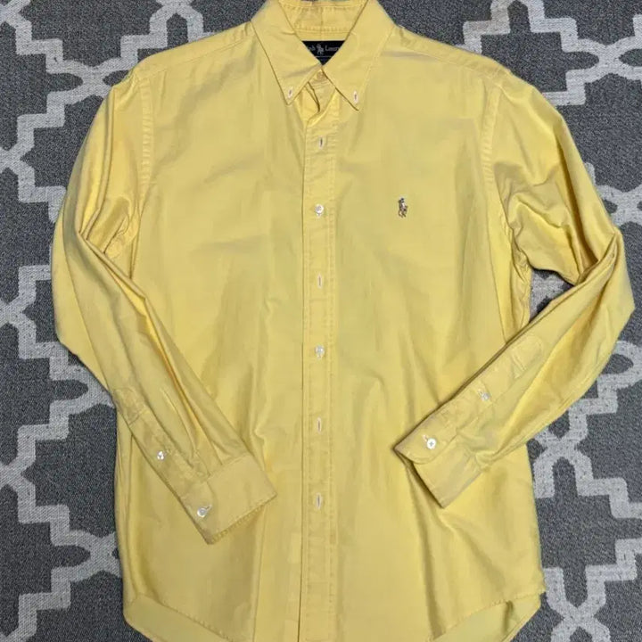 [BUNJANG] Polo Ralph Lauren Yellow Oxford Shirt M / 폴로 랄프로렌 옐로우 옥스포드 셔츠 M