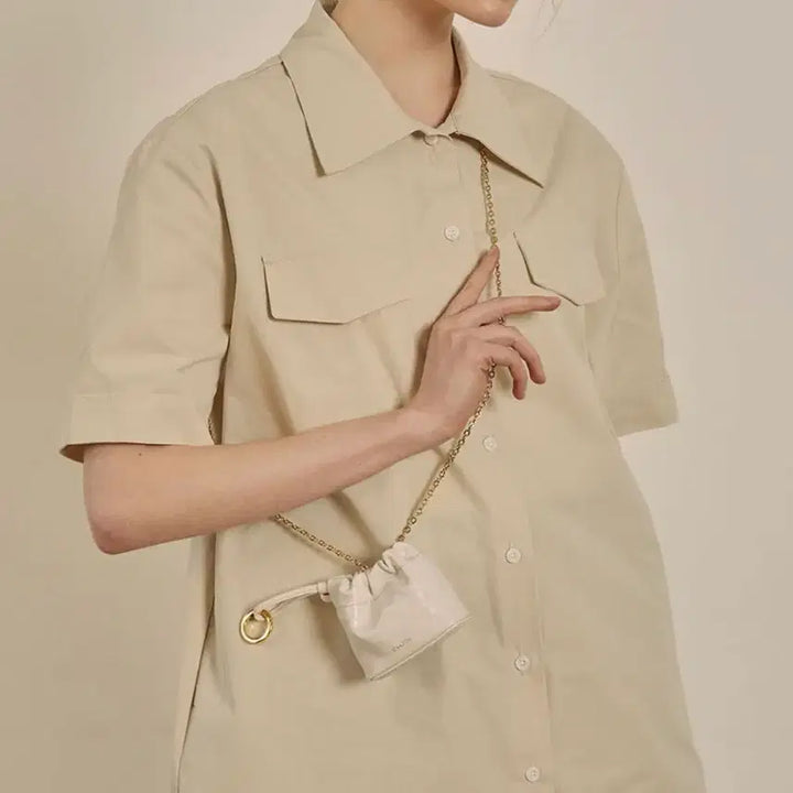 [BUNJANG] Stand Oil Pandora Mini Bag Cream / 스탠드오일 팡도르 미니백 크림