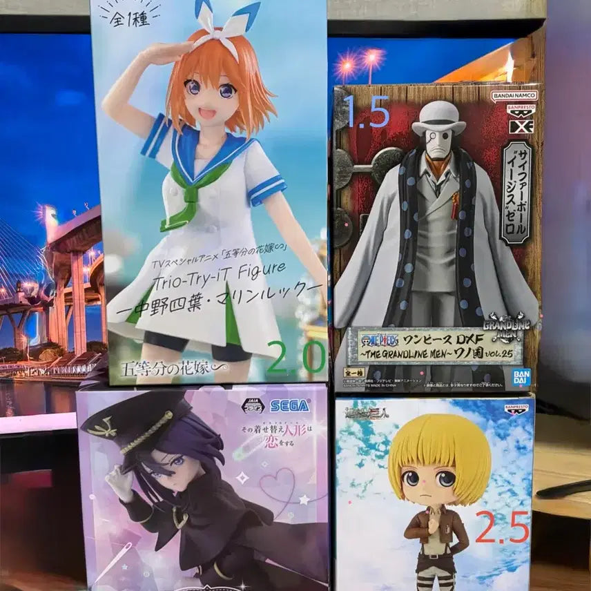 [BUNJANG] The Quintessential Quintuplets Yotsuba Nakano Marine Look Figure / 5등분의 신부, 나카노 요츠바 마린룩 피규어