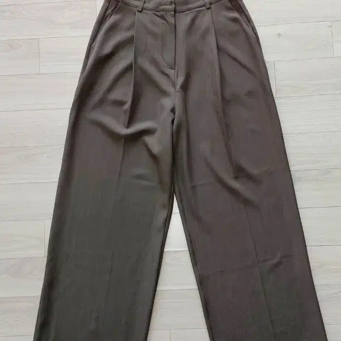 [BUNJANG] Pin-Tuck Wide Slacks / 핀턱 와이드슬랙스